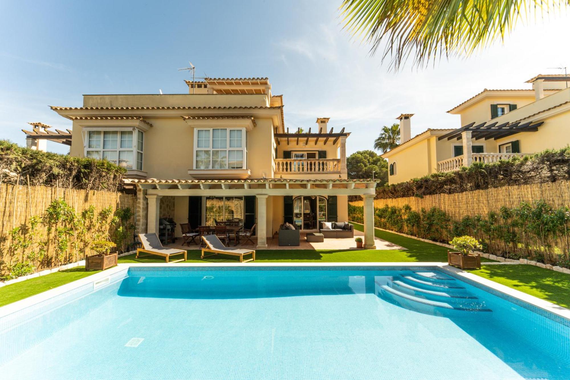 Casa Pinsa - Grosszuegiges Mediterran-Stilvolles Ferienhaus Mit Eigenem Pool In Puig De Ros Llucmajor  Eksteriør billede